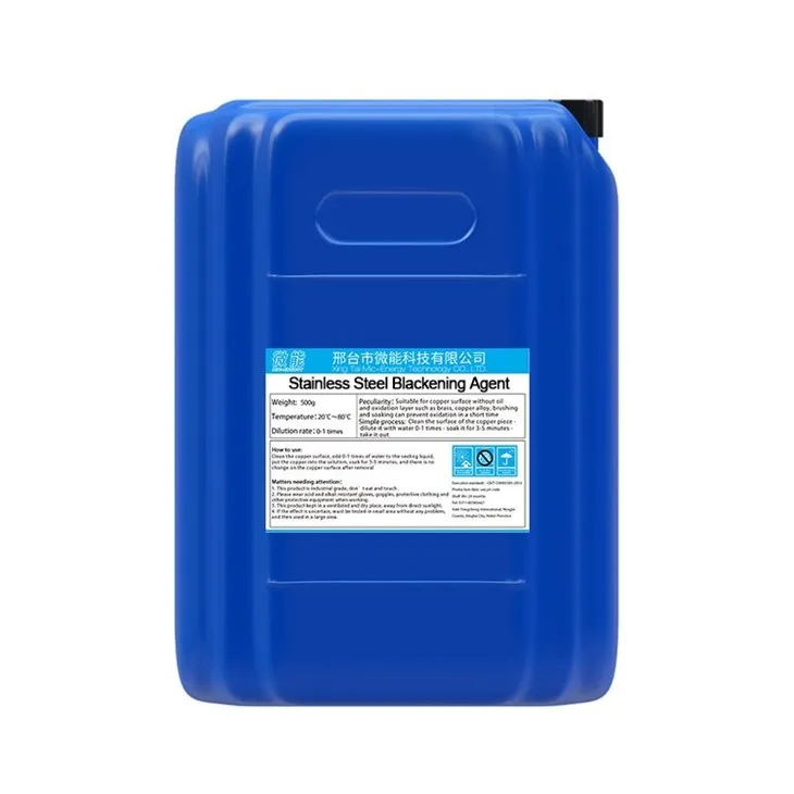 Blackening Agent Stainless Steel Blackening Agent Stainless Steel